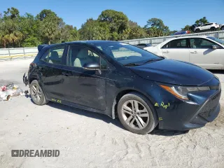 2021 Toyota Corolla Hatchback SE with VIN JTNB4MBE8M3110940, listed as a Copart auction lot 81934554 with 103,270 mi miles and Salvage Title. Bid and sale history available at carsss.com. Image 4.