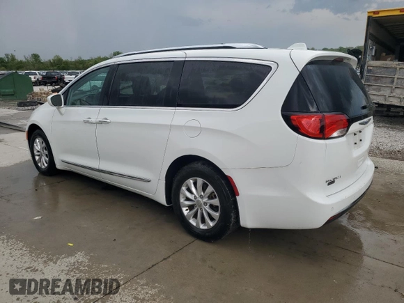 2018 Chrysler Pacifica Touring L with VIN 2C4RC1BG3JR214356, listed as a Copart auction lot 54541515 with 44,975 mi miles and Salvage Title. Bid and sale history available at DreamBid. Image 2.