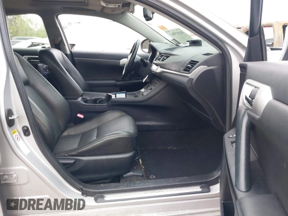 2012 Lexus CT CT 200h with VIN JTHKD5BHXC2100529, listed as a IAAI auction lot 41805863 with Not Provided miles and . Bid and sale history available at carsss.com. Image 5.