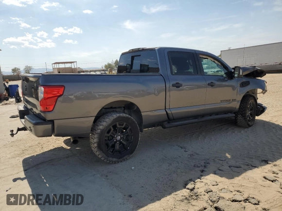 2018 Nissan Titan XD SV with VIN 1N6BA1F45JN549300, listed as a Copart auction lot 75013764 with 109,537 mi miles and Salvage Title. Bid and sale history available at carsss.com. Image 3.