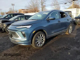 2024 Buick Encore GX Avenir with VIN KL4AMFSL7RB044186, listed as a Copart auction lot 47033265 with Not provided miles and Salvage title. Bid and sale history available at DreamBid. Image 1.