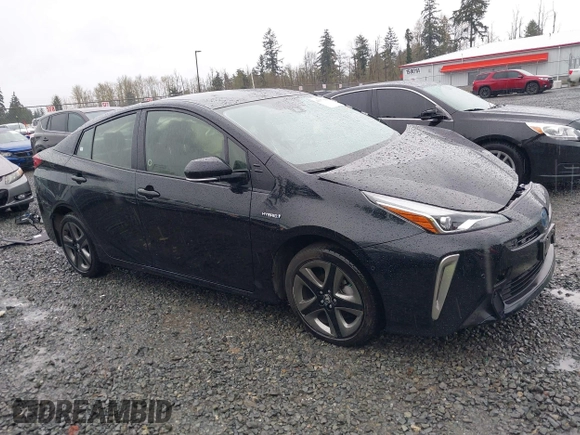2022 Toyota Prius L Eco with VIN JTDKAMFU2N3154674, listed as a IAAI auction lot 41977505 with 61,552 mi miles and . Bid and sale history available at DreamBid. Image 1.