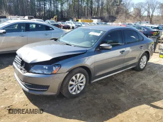 2014 Volkswagen Passat Wolfsburg Edition with VIN 1VWAS7A38EC121085, listed as a Copart auction lot 47541335 with 115,863 mi miles and Clean title. Bid and sale history available at DreamBid. Image 1.
