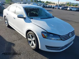 2013 Volkswagen Passat SE with VIN 1VWBP7A35DC088678, listed as a IAAI auction lot 42629694 with 111,006 mi miles and . Bid and sale history available at DreamBid. Image 1.
