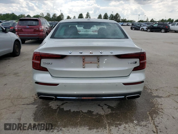 2019 Volvo S60 Inscription with VIN 7JRA22TL6KG009359, listed as a Copart auction lot 59859374 with 25,367 mi miles and Salvage Title. Bid and sale history available at carsss.com. Image 6.