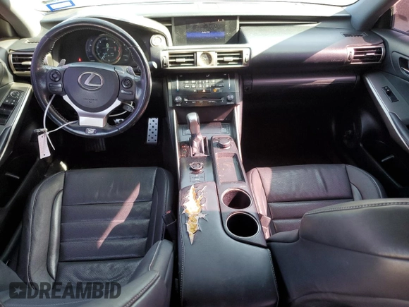 2014 Lexus IS 250 with VIN JTHBF1D24E5036114, listed as a Copart auction lot 41826235 with 153,512 mi miles and Salvage title. Bid and sale history available at DreamBid. Image 8.