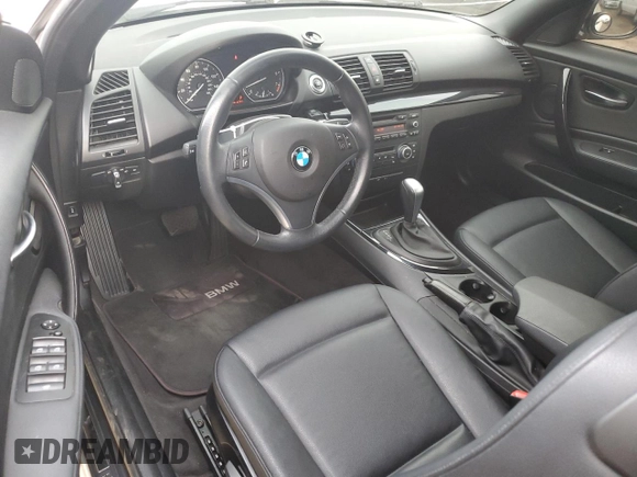 2012 BMW 1 Series 128i с VIN WBAUN1C53CVH84150, выставлен на аукционе Copart как лот 47309405 с пробегом 102 570 миль миль и Списание • Salvage title. История ставок и продаж доступна на DreamBid. Изображение 8.