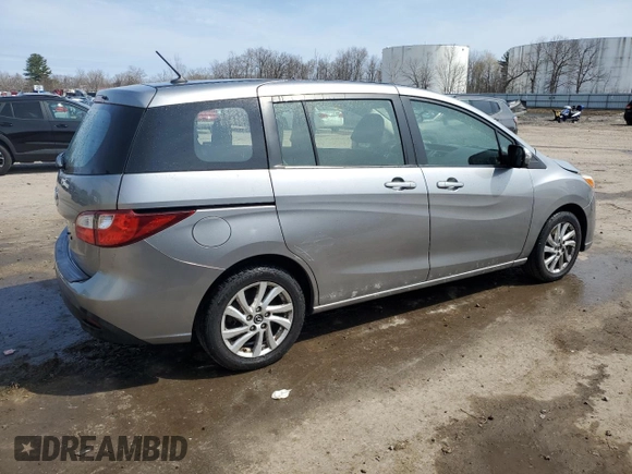 2015 Mazda 5 Sport with VIN JM1CW2BL1F0185263, listed as a Copart auction lot 51070815 with 62,102 mi miles and Salvage Title. Bid and sale history available at DreamBid. Image 3.