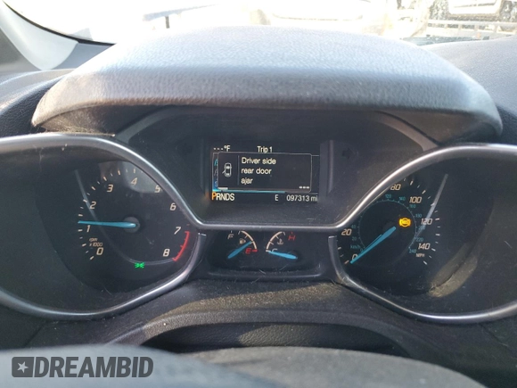 2015 Ford Transit Connect Wagon Titanium with VIN NM0GE9G7XF1227493, listed as a Copart auction lot 82570744 with 97,313 mi miles and Salvage Title. Bid and sale history available at carsss.com. Image 9.