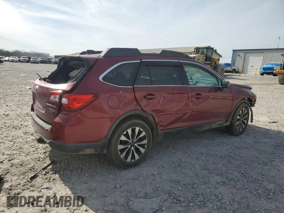 2017 Subaru Outback Limited with VIN 4S4BSEKC1H3260999, listed as a Copart auction lot 45914545 with 165,676 mi miles and Salvage title. Bid and sale history available at DreamBid. Image 3.