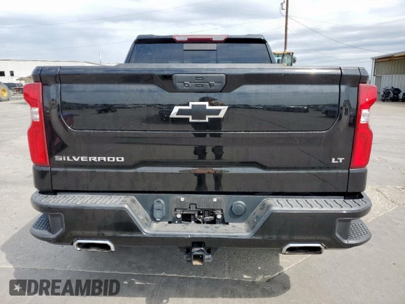 2021 Chevrolet Silverado 1500 LT Trail Boss with VIN 3GCPYFEDXMG373702, listed as a Copart auction lot 50700685 with 47,272 mi miles and Salvage Title. Bid and sale history available at DreamBid. Image 6.