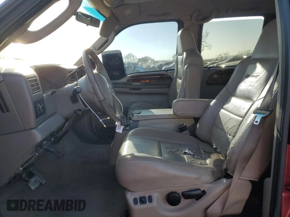 2003 Ford Super Duty F-250 XL with VIN 1FTNW20P43EB43747, listed as a Copart auction lot 88175035 with 0 mi miles and Salvage Title. Bid and sale history available at carsss.com. Image 7.