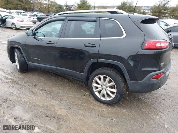 2017 Jeep Cherokee Limited with VIN 1C4PJMDS4HW637996, listed as a IAAI auction lot 41578137 with 61,846 mi miles. Bid and sale history available at carsss.com. Image 3.