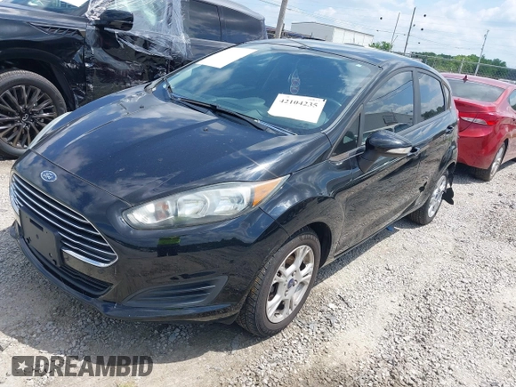 2016 Ford Fiesta SE with VIN 3FADP4EJ2GM150453, listed as a IAAI auction lot 42104235 with 124,423 mi miles and . Bid and sale history available at carsss.com. Image 2.