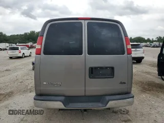 2007 Chevrolet Express Passenger with VIN 1GAHG39U771237121, listed as a Copart auction lot 60245775 with 187,005 mi miles and Salvage title. Bid and sale history available at DreamBid. Image 6.