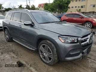 2022 Mercedes-Benz GLS 450 with VIN 4JGFF5KE7NA648429, listed as a Copart auction lot 70224934 with 45,323 mi miles and Salvage Title. Bid and sale history available at DreamBid. Image 4.