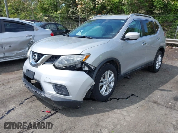 2014 Nissan Rogue SV with VIN 5N1AT2MTXEC838341, listed as a IAAI auction lot 42041538 with 177,311 mi miles and . Bid and sale history available at DreamBid. Image 17.