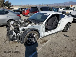 2021 Ford Mustang Mach 1 with VIN 1FA6P8R07M5555582, listed as a Copart auction lot 87855265 with 0 mi miles and Salvage Title. Bid and sale history available at carsss.com. Image 1.