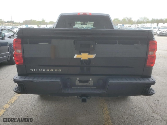 2017 Chevrolet Silverado 1500 Custom with VIN 1GCVKPEH6HZ126345, listed as a Copart auction lot 51174464 with 66,764 mi miles and Salvage Title. Bid and sale history available at carsss.com. Image 6.