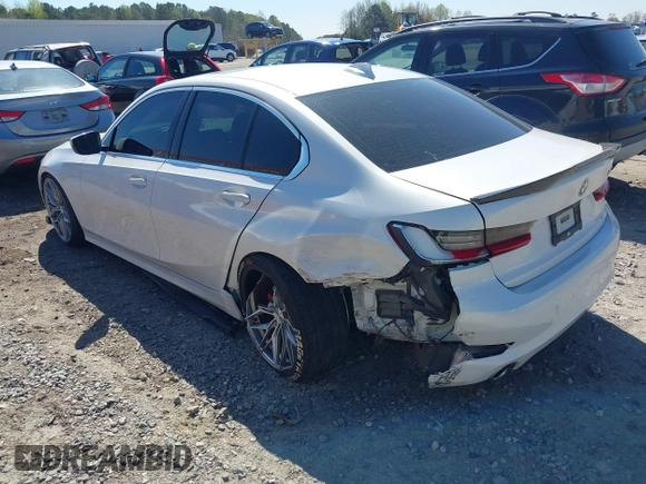 2019 BMW 3 Series 330i with VIN WBA5R1C5XKAJ99366, listed as a IAAI auction lot 41880445 with 48,052 mi miles and . Bid and sale history available at DreamBid. Image 3.