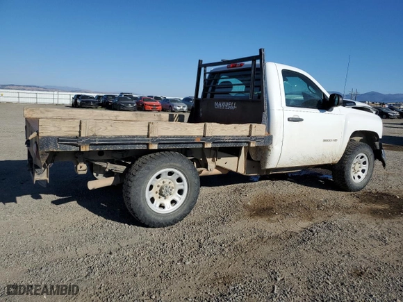 2014 Chevrolet Silverado 3500HD Work Truck with VIN 1GC0KZCG6EF105427, listed as a Copart auction lot 69698044 with 92,811 mi miles and Salvage Title. Bid and sale history available at carsss.com. Image 3.