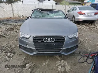 2016 Audi A5 Premium Plus with VIN WAUM2AFH4GN009521, listed as a Copart auction lot 50829865 with 111,379 mi miles and Salvage Title. Bid and sale history available at carsss.com. Image 5.