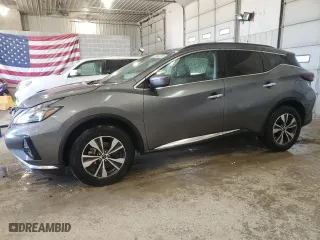 2023 Nissan Murano SV with VIN 5N1AZ2BS9PC140671, listed as a Copart auction lot 48872665 with 45,221 mi miles and Clean Title. Bid and sale history available at carsss.com. Image 1.