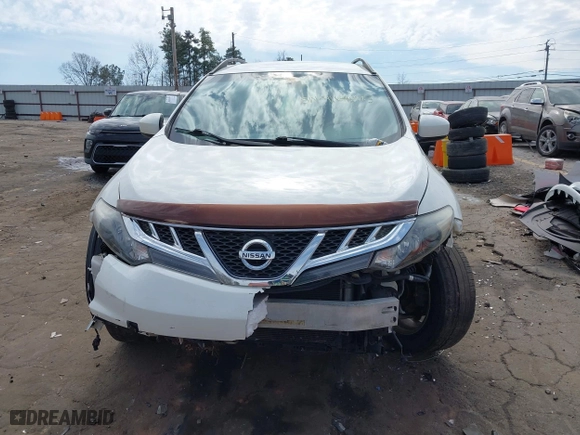 2014 Nissan Murano SL with VIN JN8AZ1MU1EW418461, listed as a IAAI auction lot 41690883 with 191,612 mi miles. Bid and sale history available at carsss.com. Image 12.