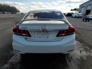 2014 Honda Civic Sedan EX with VIN 19XFB2F89EE204047, listed as a Copart auction lot 42176195 with 112,468 mi miles and Salvage Title. Bid and sale history available at carsss.com. Image 6.