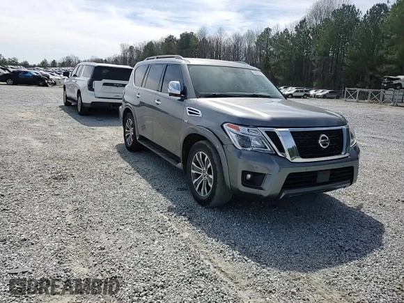 2019 Nissan Armada SL with VIN JN8AY2ND4K9088283, listed as a Copart auction lot 49846555 with 142,552 mi miles and Salvage Title. Bid and sale history available at carsss.com. Image 12.