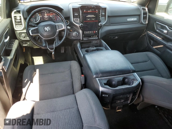 2020 Ram 1500 Big Horn with VIN 1C6RREFT0LN406189, listed as a Copart auction lot 56239225 with 137,829 mi miles and Salvage title. Bid and sale history available at DreamBid. Image 8.
