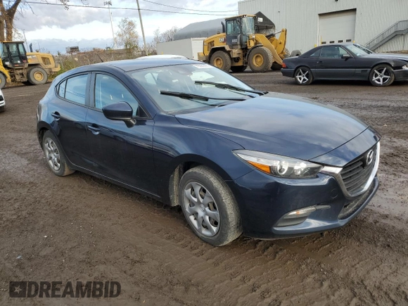 2018 Mazda 3 Sport with VIN JM1BN1K79J1170038, listed as a Copart auction lot 79281474 with 105,825 mi miles and Salvage Title. Bid and sale history available at carsss.com. Image 4.