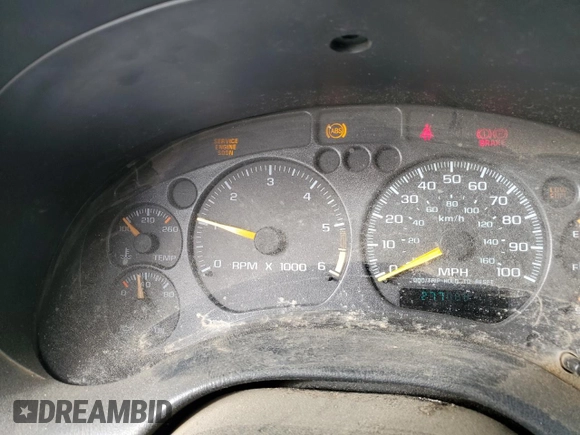 2001 GMC Jimmy SLT with VIN 1GKDT13W412121445, listed as a Copart auction lot 76842164 with 277,068 mi miles and Salvage Title. Bid and sale history available at carsss.com. Image 9.
