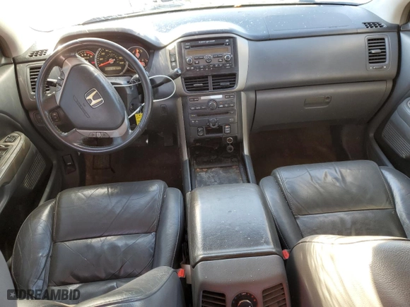 2006 Honda Pilot EX-L with RES with VIN 5FNYF18606B026916, listed as a Copart auction lot 48007495 with 255,810 mi miles and Salvage Title. Bid and sale history available at carsss.com. Image 8.