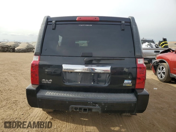 2008 Jeep Commander Limited with VIN 1J8HG58N98C125061, listed as a Copart auction lot 82491864 with 170,340 mi miles and Salvage Title. Bid and sale history available at carsss.com. Image 6.
