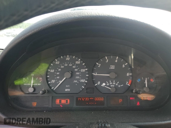 2006 BMW 3 Series 325Ci with VIN WBABW33436PX84792, listed as a Copart auction lot 57398335 with 147,239 mi miles and Clean title. Bid and sale history available at DreamBid. Image 9.