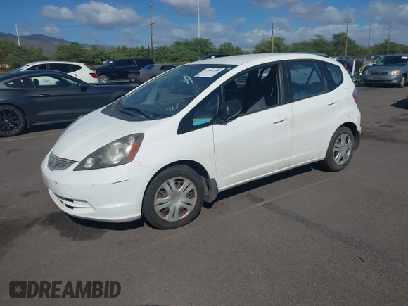 2010 Honda Fit with VIN JHMGE8H25AC029528, listed as a IAAI auction lot 41084208 with 58,774 mi miles. Bid and sale history available at carsss.com. Image 17.
