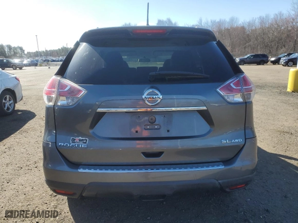 2015 Nissan Rogue SL with VIN 5N1AT2MV8FC900094, listed as a Copart auction lot 50947895 with 167,889 mi miles and Clean Title. Bid and sale history available at carsss.com. Image 6.