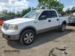 2006 Ford F-150 XLT with VIN 1FTPW12V66FB63348, listed as a Copart auction lot 55059035 with 198,957 mi miles and Salvage title. Bid and sale history available at DreamBid. Image 1.