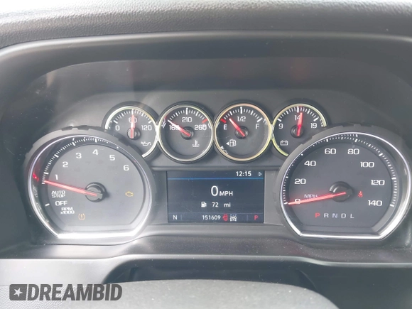 2019 Chevrolet Silverado 1500 LT with VIN 3GCUYDED0KG212876, listed as a IAAI auction lot 41975622 with 151,609 mi miles and . Bid and sale history available at DreamBid. Image 7.