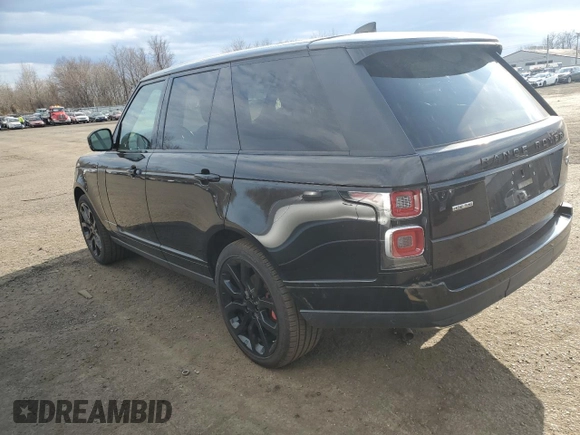 2018 Land Rover Range Rover HSE with VIN SALGS2RK3JA509268, listed as a Copart auction lot 50524315 with 146,091 mi miles and Clean title. Bid and sale history available at DreamBid. Image 2.