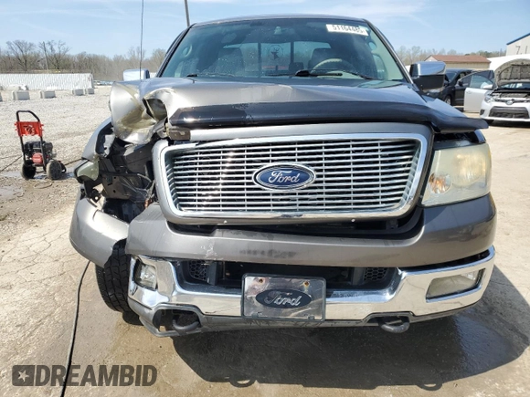 2004 Ford F-150 XLT with VIN 1FTPW14504FA15643, listed as a Copart auction lot 51164485 with 202,694 mi miles and Salvage Title. Bid and sale history available at carsss.com. Image 5.