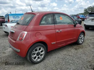 2017 FIAT 500 Lounge z VIN 3C3CFFCR4HT654365, wystawiony jako Copart lot #55975135 z przebiegiem Nie podano mil oraz Szkody całkowita. Historia ofert i sprzedaży dostępna na DreamBid. Obrazek 3.