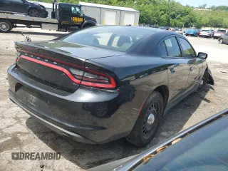 2018 Dodge Charger Police with VIN 2C3CDXKT3JH266258, listed as a Copart auction lot 55683724 with Not Provided miles and Salvage Title. Bid and sale history available at carsss.com. Image 3.