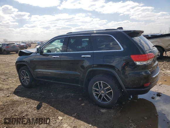 2018 Jeep Grand Cherokee Limited with VIN 1C4RJFBG0JC363271, listed as a Copart auction lot 52819605 with 77,576 mi miles and Salvage Title. Bid and sale history available at DreamBid. Image 2.