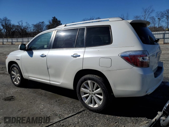 2008 Toyota Highlander Hybrid with VIN JTEEW41A982023310, listed as a Copart auction lot 89244015 with 217,434 mi miles and Salvage Title. Bid and sale history available at carsss.com. Image 2.