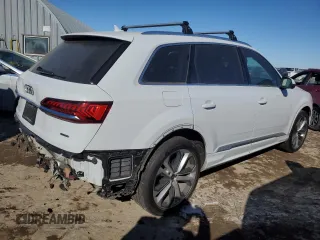 2023 Audi Q7 Premium Plus with VIN WA1LXBF75PD000615, listed as a Copart auction lot 89315475 with 0 mi miles and Salvage Title. Bid and sale history available at carsss.com. Image 3.