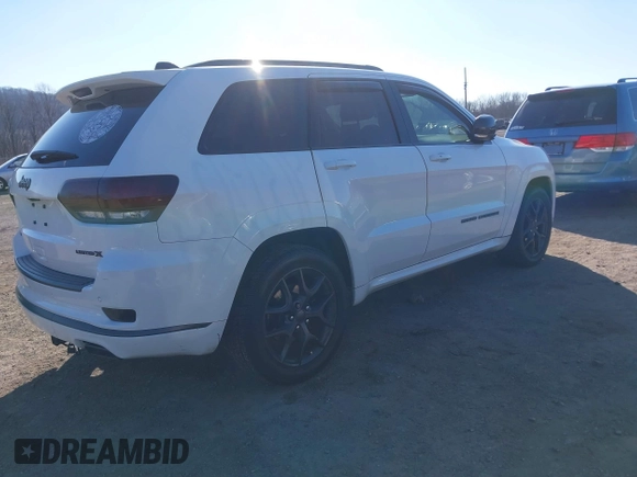 2020 Jeep Grand Cherokee Limited X with VIN 1C4RJFBG8LC125767, listed as a IAAI auction lot 41329300 with 60,886 mi miles. Bid and sale history available at carsss.com. Image 4.