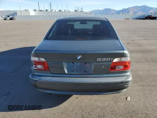 2003 BMW 5 Series 530iA with VIN WBADT63433CK34109, listed as a Copart auction lot 76776084 with 125,564 mi miles and Salvage Title. Bid and sale history available at carsss.com. Image 6.