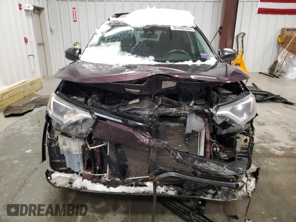 2017 Toyota RAV4 LE with VIN 2T3BFREV3HW539817, listed as a Copart auction lot 83482524 with 97,281 mi miles and Salvage Title. Bid and sale history available at carsss.com. Image 5.